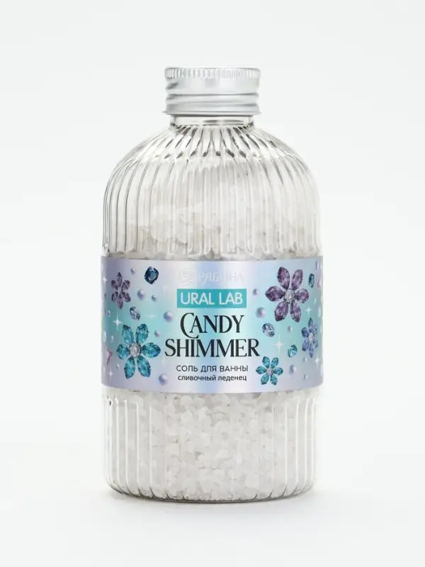 SNOW KISS Соль для ванны, 300 г, сливочный леденец