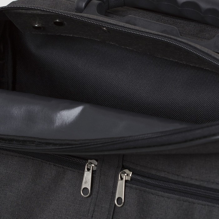 Сумка мужская «ЗФТС», цвет чёрный Сумка мужская «ЗФТС», цвет чёрный