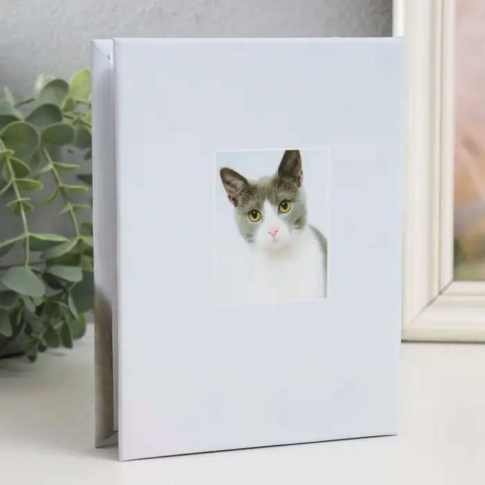 Фотоальбом 100 фото "Кот" 10х15 см