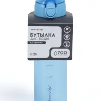 Бутылка для воды Onlytop, 700 мл, синяя