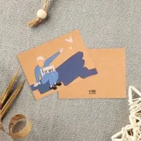 Мини открытки для бизнеса &laquo;Самое нужное&raquo;, крафт, 10 шт., 8&times;6 см