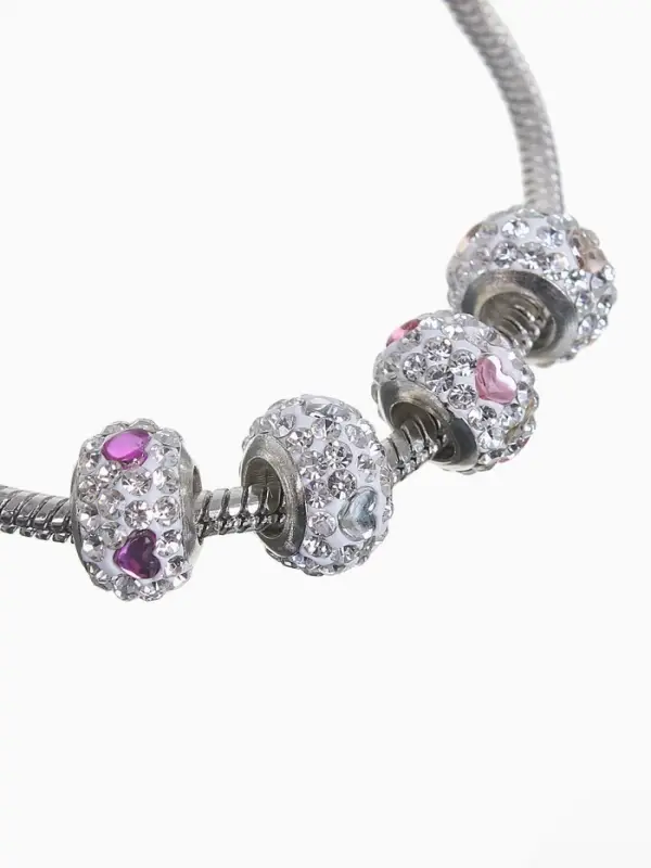 Бусинка «Сердечко шамбала», для творчества, МИКС Бусинка «Сердечко шамбала», для творчества, МИКС