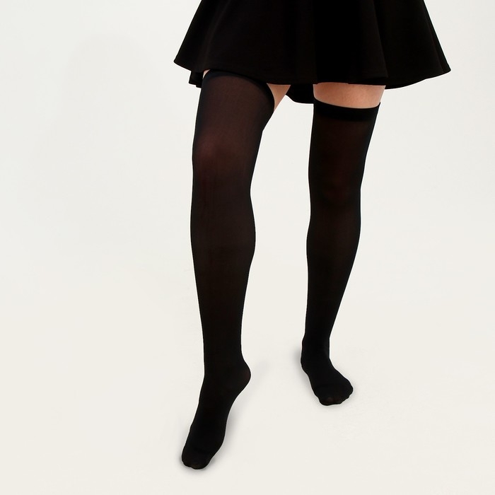 Карнавальные чулки «Шнуровка», размер М Карнавальные чулки «Шнуровка», размер М