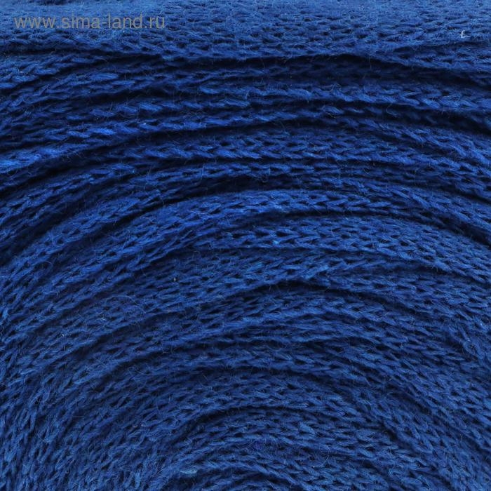 Пряжа  Пряжа "Ribbon" 40% полиэстер, 60% хлопок 125м/250гр (772 василек)