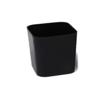 Горшок для рассады, 300 мл, 7.5&times;7.5&times;7.5 см, пластик, чёрный, Greengo