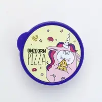 Ланч - бокс круглый Unicorn pizza, 500 мл