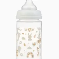 Бутылочка для кормления M&B, ШГ &Oslash;50 мм, +3мес., 260 мл.