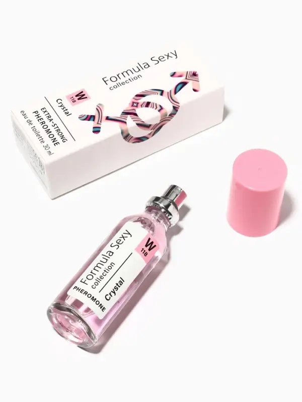 Туалетная вода женская с феромонами Formula Sexy collection Crystal W118, 30 мл