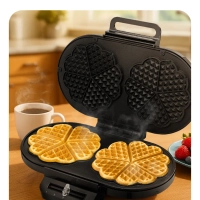 Вафельница для венских вафель КТ-4691 - 1400 Вт