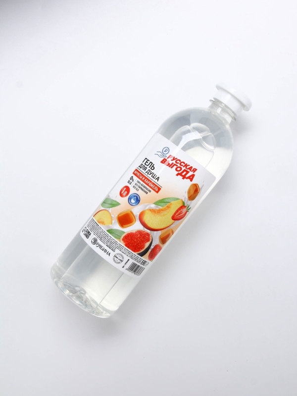 Русская Выгода Гель для Душа фрукты и карамель, 1000 мл Русская Выгода Гель для Душа фрукты и карамель, 1000 мл