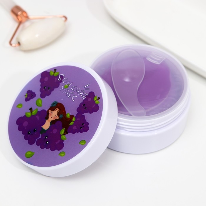 Гидрогелевые патчи для глаз с экстрактом винограда, 60 шт. Гидрогелевые патчи для глаз с экстрактом винограда, 60 шт.