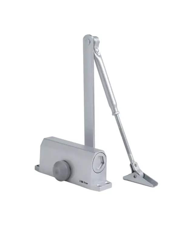 Доводчик дверной ТУНДРА d=40SL, от 25-40 кг, цвет серебро