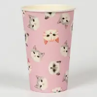 Стакан одноразовый бумажный &laquo;Мордочки&raquo;, 400 мл