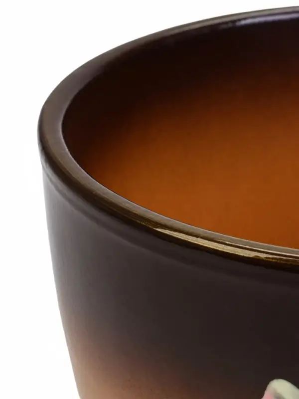 Горшок цветочный поддоном  2,5 л,  керамика, Миндаль (М) Горшок цветочный поддоном  2,5 л,  керамика, Миндаль (М)