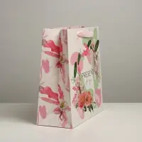 Пакет подарочный ламинированный квадратный, упаковка, &laquo;Present for you&raquo;, 30&times;30&times;12 см
