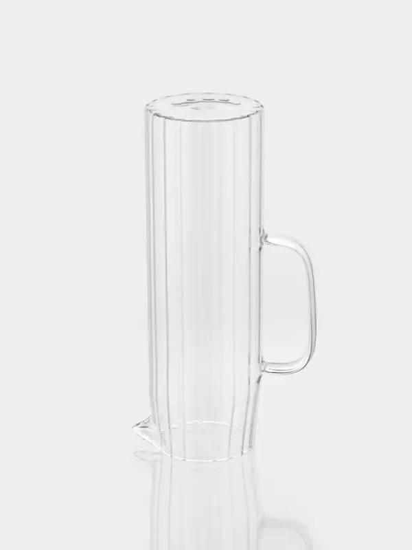 Кувшин Кувшин "Эко.Дольки" 1500 мл, 9×14×28 см, с бамбуковой крышкой