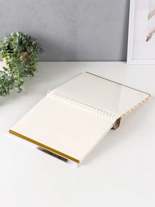 Фотоальбом 30 магнитных листов 23X28см, "Щенок",  пер-т внутр.спираль