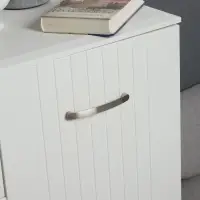 Ручка-скоба мебельная ТУНДРА РС133, м/о 128 мм, цвет матовый никель