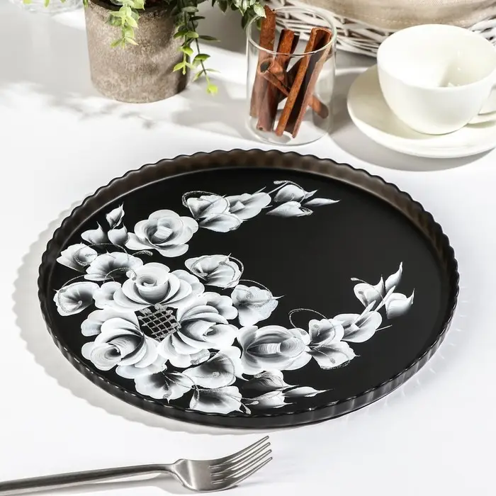 Блюдо Патиссэри «Нежная роза», d=28 см Блюдо Патиссэри «Нежная роза», d=28 см