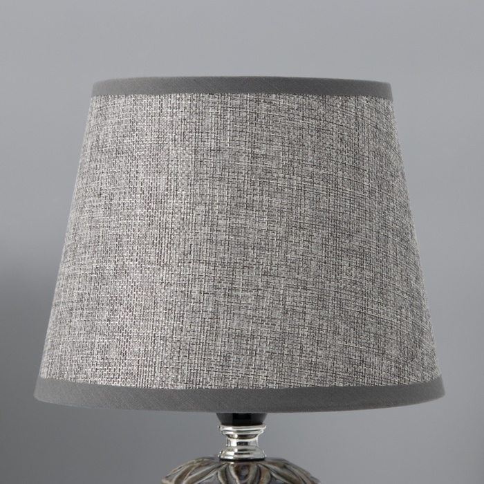 Настольная лампа с абажуром RISALUX «Арлон», Е14, 40 Вт, 18×18×25.5 см Настольная лампа с абажуром RISALUX «Арлон», Е14, 40 Вт, 18×18×25.5 см