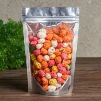 Пакет Zip-lock ПП, металлизированный, со сплошным окном, 13&times;20 см