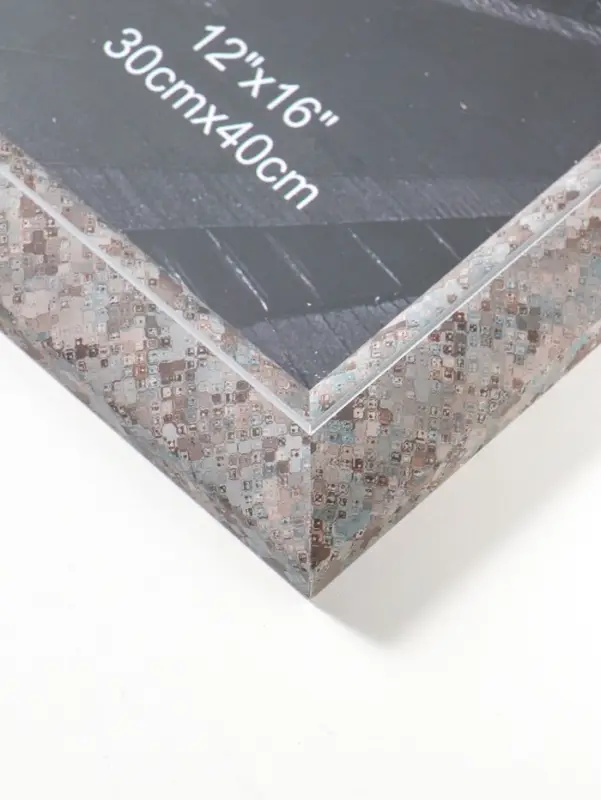 Фоторамка пластик 30х40 см "Марокканская мозаика" оттенки коричневого 46х36х2 см