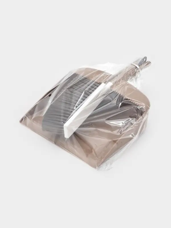 Набор для уборки: совок в комплекте с щёткой и встроенным водосгоном«Порядок», 34×24×9 см, МИКС Набор для уборки: совок в комплекте с щёткой и встроенным водосгоном«Порядок», 34×24×9 см, МИКС