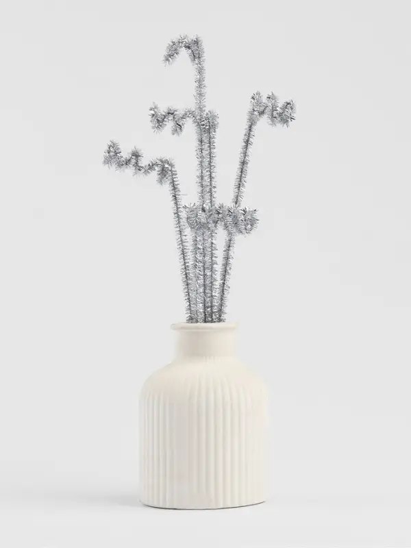 Синельная проволока &laquo;Блеск&raquo;, набор 50 шт., серебряная, 30 см