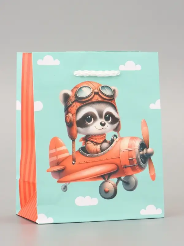 Пакет подарочный ламинированный «В полете» 11.5×14.5×6.5 см Пакет подарочный ламинированный «В полете» 11.5×14.5×6.5 см