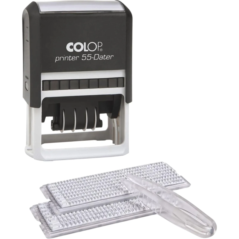 Датер автоматический самонаб.пласт.Pr.55-Dater-Set 6стр.60х40мм(аналог 4727