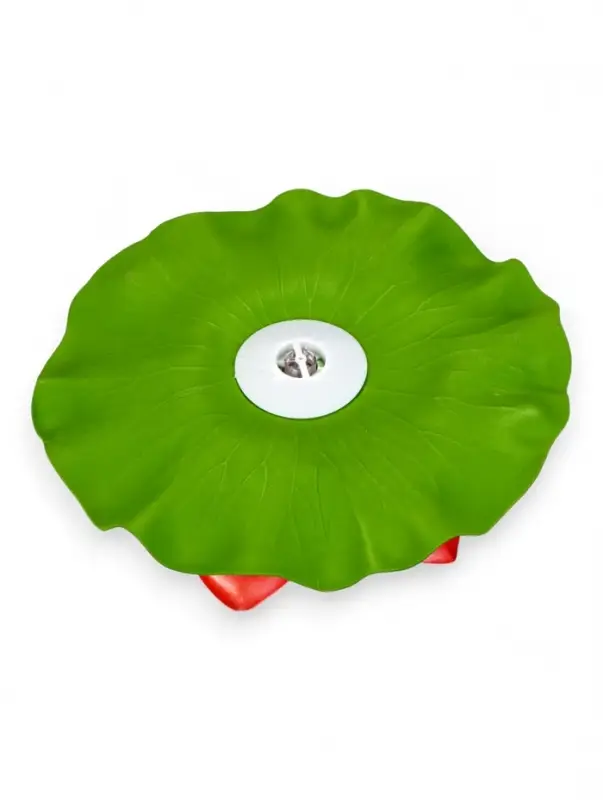 Садовый светильник для водоемов 28 х 28 х 9 см на солнечной бат-е Садовый светильник для водоемов 28 х 28 х 9 см на солнечной бат-е "Лотос" красный N008