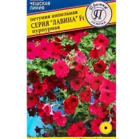 Семена цветов Петуния ампельная крупноцветковая "Лавина" Пурпурный F1, О, драже 10 шт Семена цветов Петуния ампельная крупноцветковая "Лавина" Пурпурный F1, О, драже 10 шт