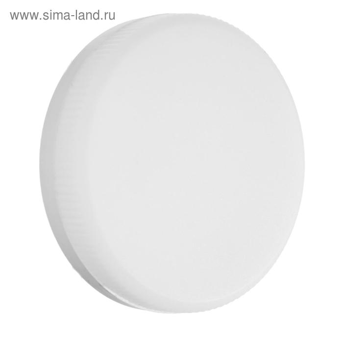 Лампа светодиодная Ecola Light, GX53, 8 Вт, 6400 К, 220 В, 27х75 мм, матовое стекло Лампа светодиодная Ecola Light, GX53, 8 Вт, 6400 К, 220 В, 27х75 мм, матовое стекло