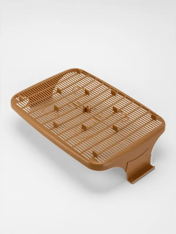 Туалет с сеткой, 44&times;33&times;11.5 см, капучино