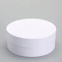 Коробка круглая белая, 20 х 8 см