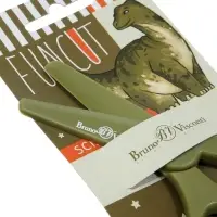 Ножницы детские &laquo;Динозавр&raquo;, пластиковые лезвия и ручки, 13.5 см