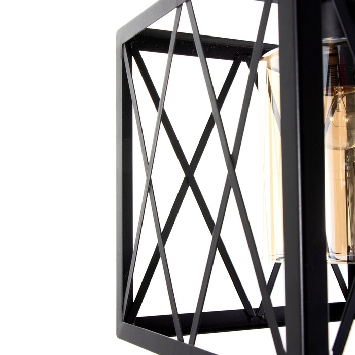 Светильник BayerLux Светильник BayerLux "Малевич" E27 40Вт черный 25х25х100 см