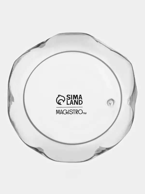 Стакан с двойными стенкам Magistro &laquo;Ромбус&raquo;, 350 мл, 9.2&times;12.5 см, стекло, прозрачный