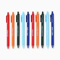 Ручка прикол шариковая синяя паста автоматическая 0.7 мм МИКС надписей &laquo;Школа&raquo;