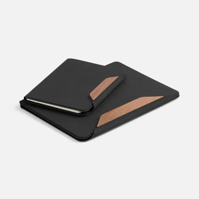 Папка с блокнотом Firmans, черная Папка с блокнотом Firmans, черная