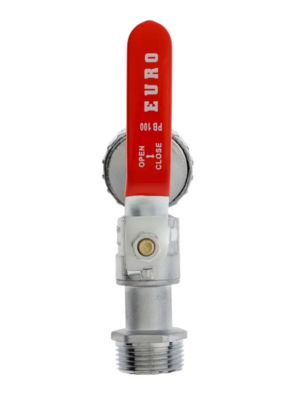 Кран водоразборный со штуцером ZEIN Engr 3/4"