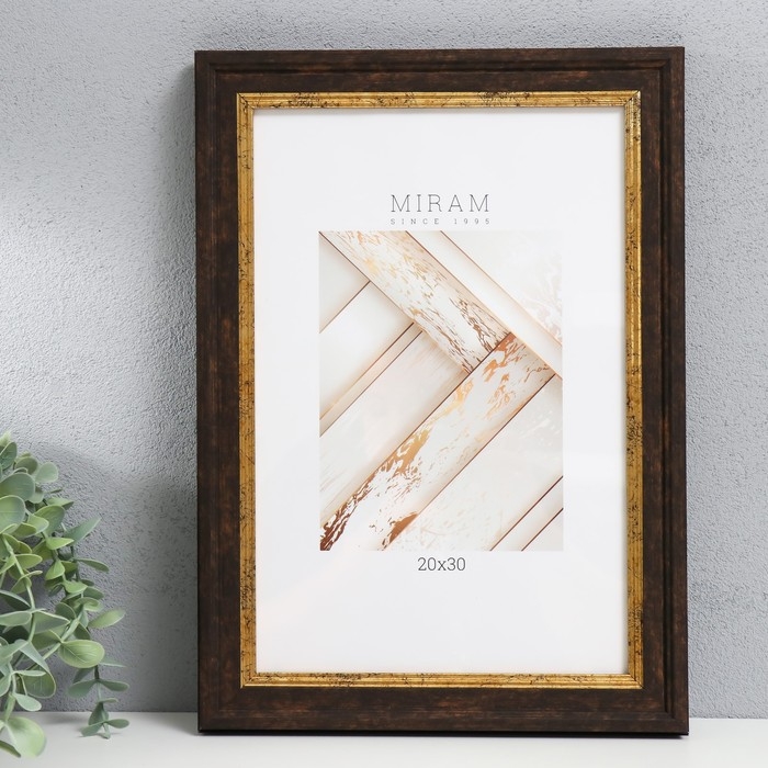 Фоторамка пластик Фоторамка пластик "МИРАМ" 20х30 см, 653139-8 (пластиковый экран)