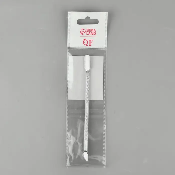 Шабер двусторонний, лопатка вогнутая, топорик, 12,6 см, цвет серебристый