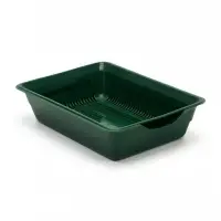 Туалет глубокий с сеткой 36&times;25&times;9 см, зеленый