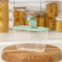 Ёмкость для хранения сыпучих продуктов, 900 мл, пластик, МИКС