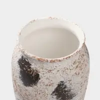 Ваза для цветов &laquo;Дези&raquo;, 25&times;12 см, керамика, бело-коричневая