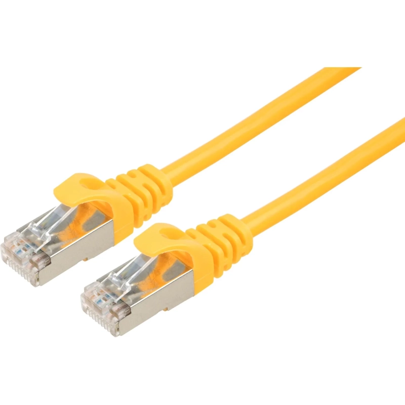 Патч-корд FTP Cablexpert PP6-5M/Y-O кат.6, 5м, жёлтый