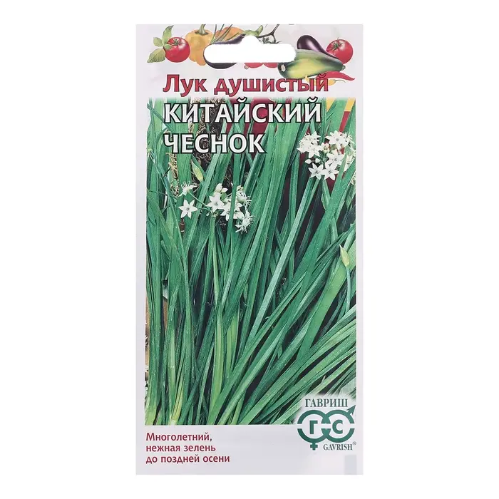 Семена Лук Семена Лук "Душистый Китайский чеснок", ц/п, 0,2 г