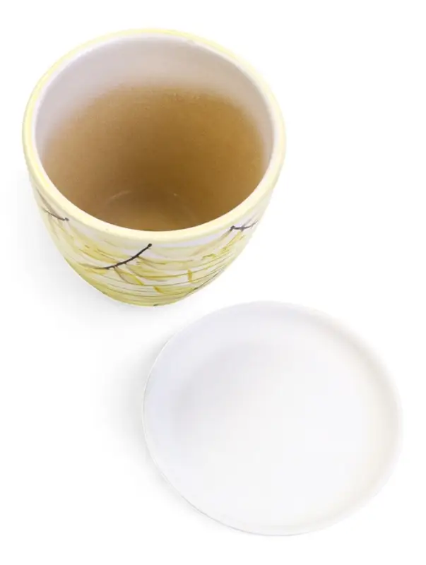 Горшок цветочный поддоном 1 л, керамика, Тропики (М) Горшок цветочный поддоном 1 л, керамика, Тропики (М)