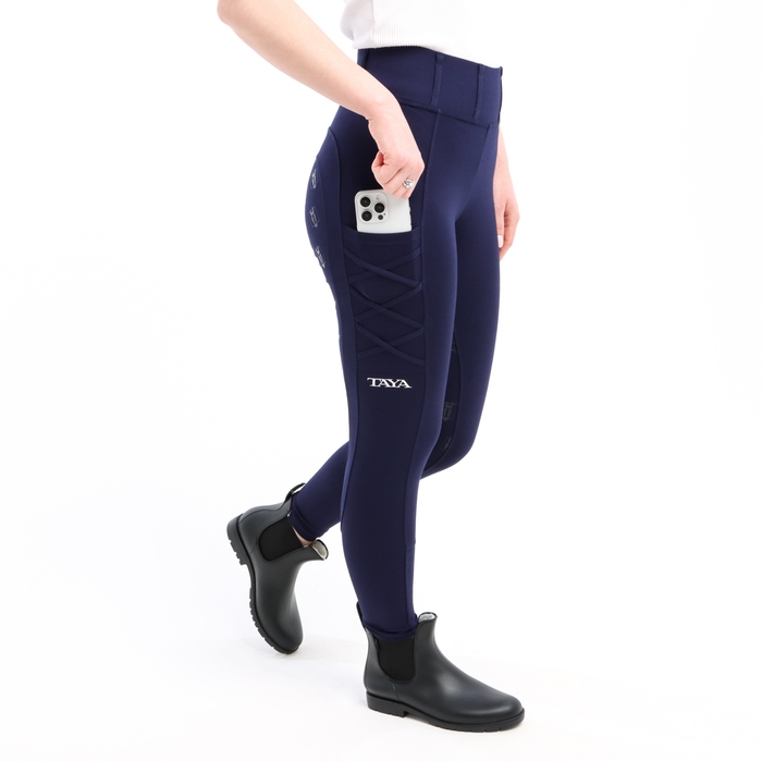Бриджи для верховой езды Taya equestrianism цвет темно-синий, размер 36, TL1 Бриджи для верховой езды Taya equestrianism цвет темно-синий, размер 36, TL1